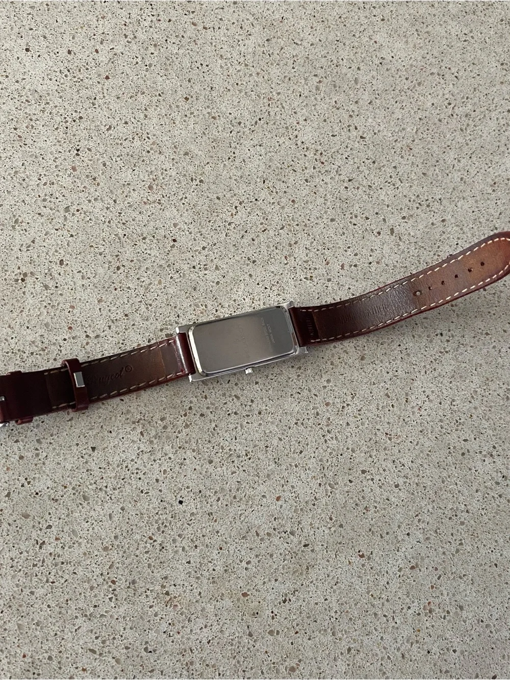 Vintage Peugeot Women’s Watch with Leather Band